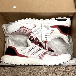 Adidas Ultraboost 1.0 ATR Men's Louisville Sneaker Cloud White/Red*NEW*